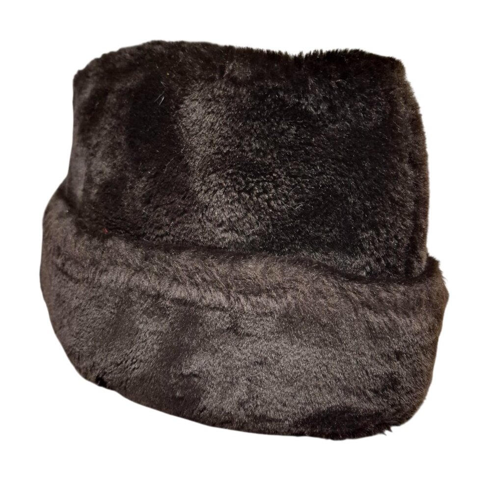 Vintage Canadian Military Cold Weather Pile Cap | ONT Reg | WWII–Korean Era | M